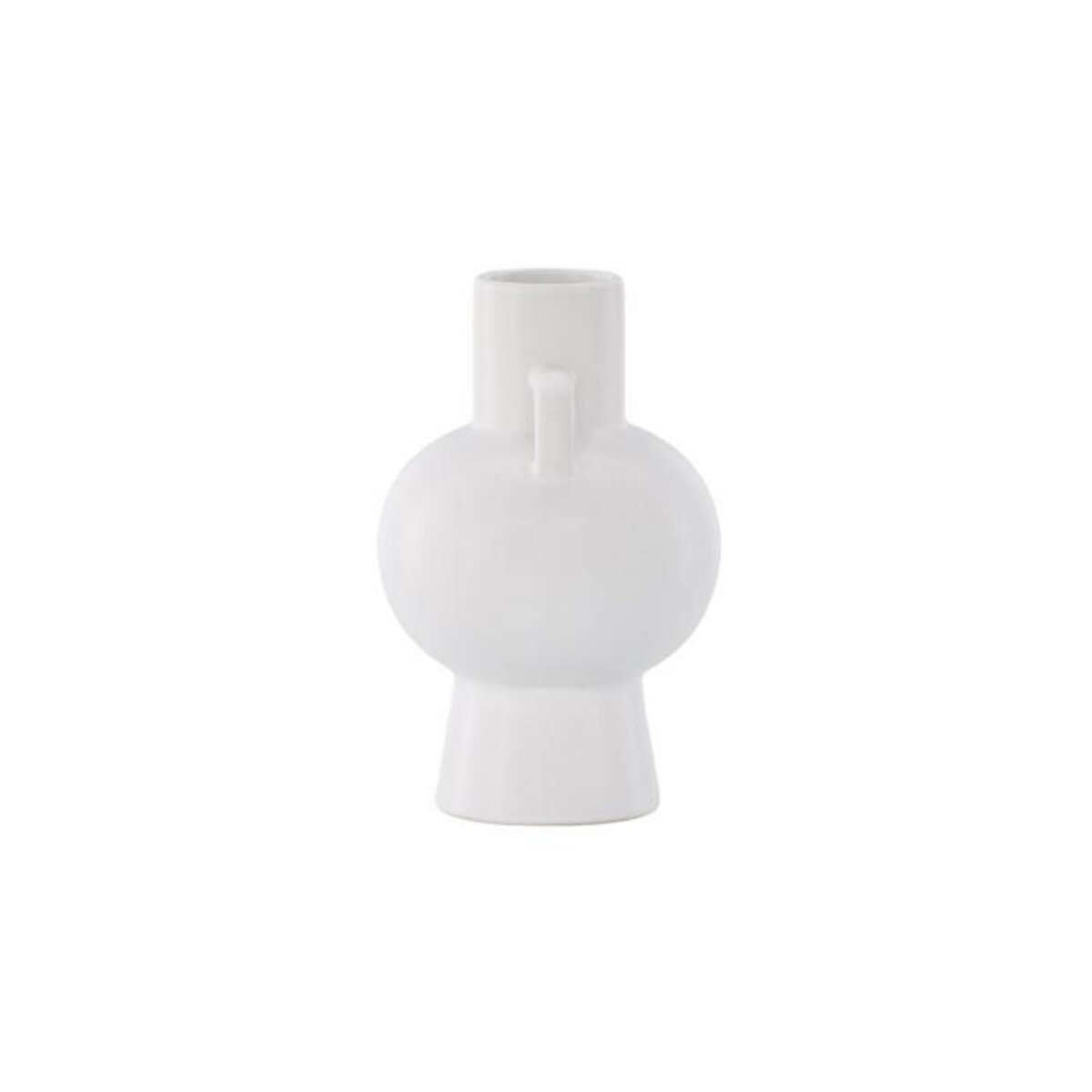 Paris Prix Vase Design en Céramique  Cent  24cm Blanc