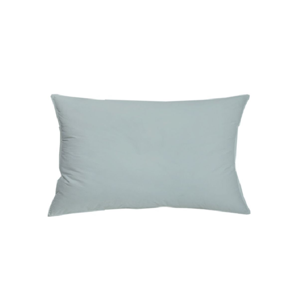 Coussin déco uni déhoussable en coton 