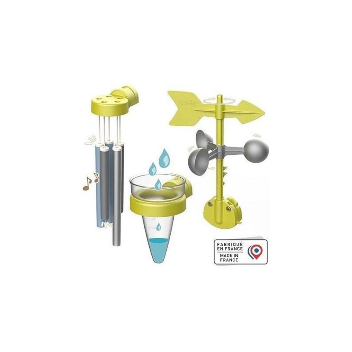 SMOBY Smoby - Kit Météo - Accessoires de Maison Smoby - Carillon + pluviometre + girouette - Dés 2 ans
