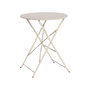 Voir la diapositive 1 : SWEEEK Table de jardin bistrot pliable - Emilia ronde - Table ronde Ø60cm en acier thermolaqué