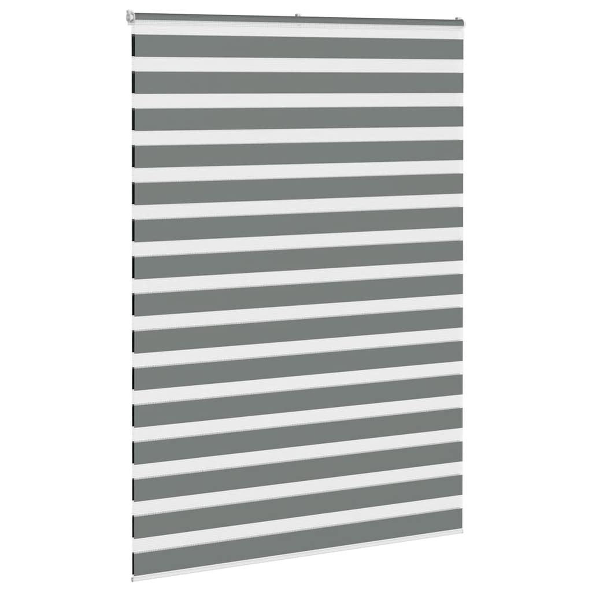 Voir la diapositive 3 : VIDAXL Store zebre gris fonce largeur du tissu 150,9 cm polyester