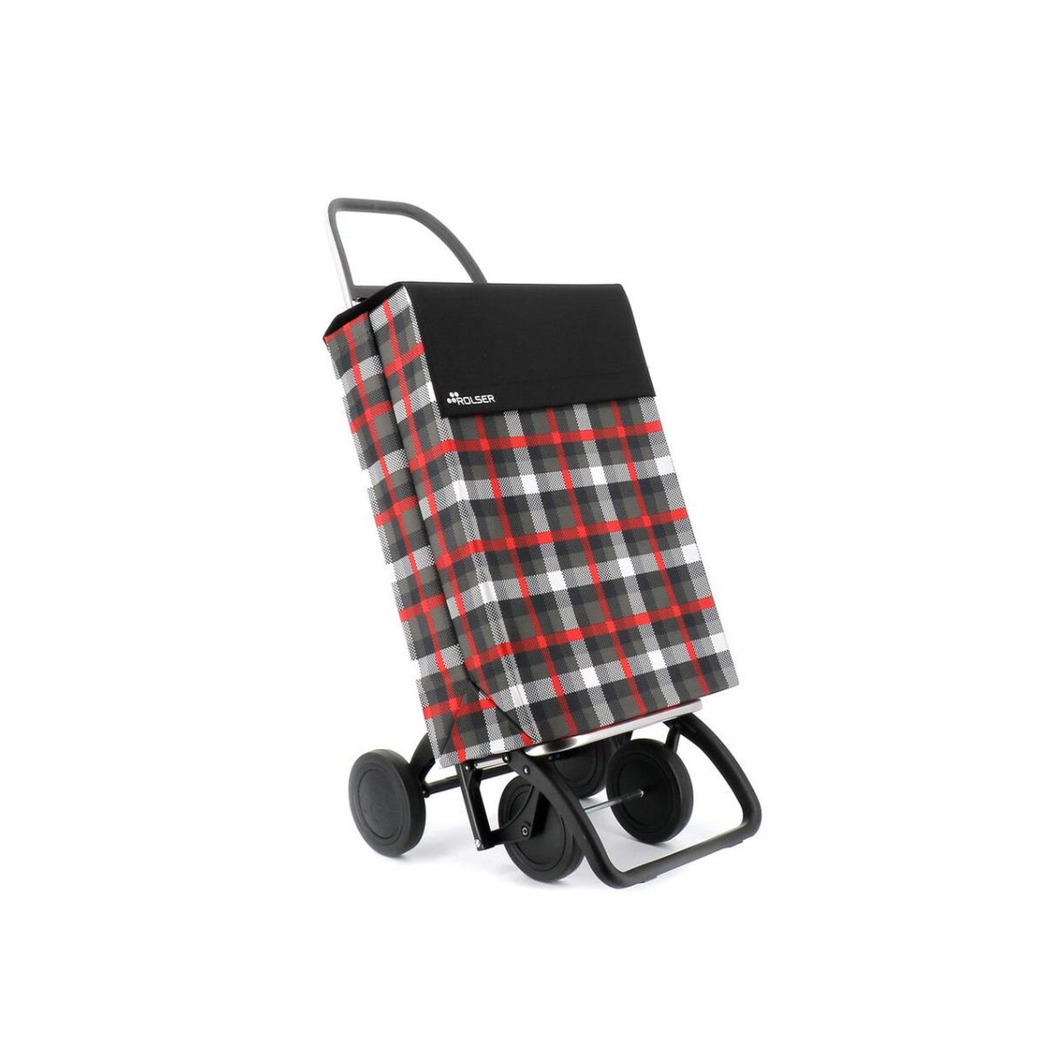 Voir la diapositive 3 : Rolser Poussette de marché 4 roues 43l noir - jea036 marengo