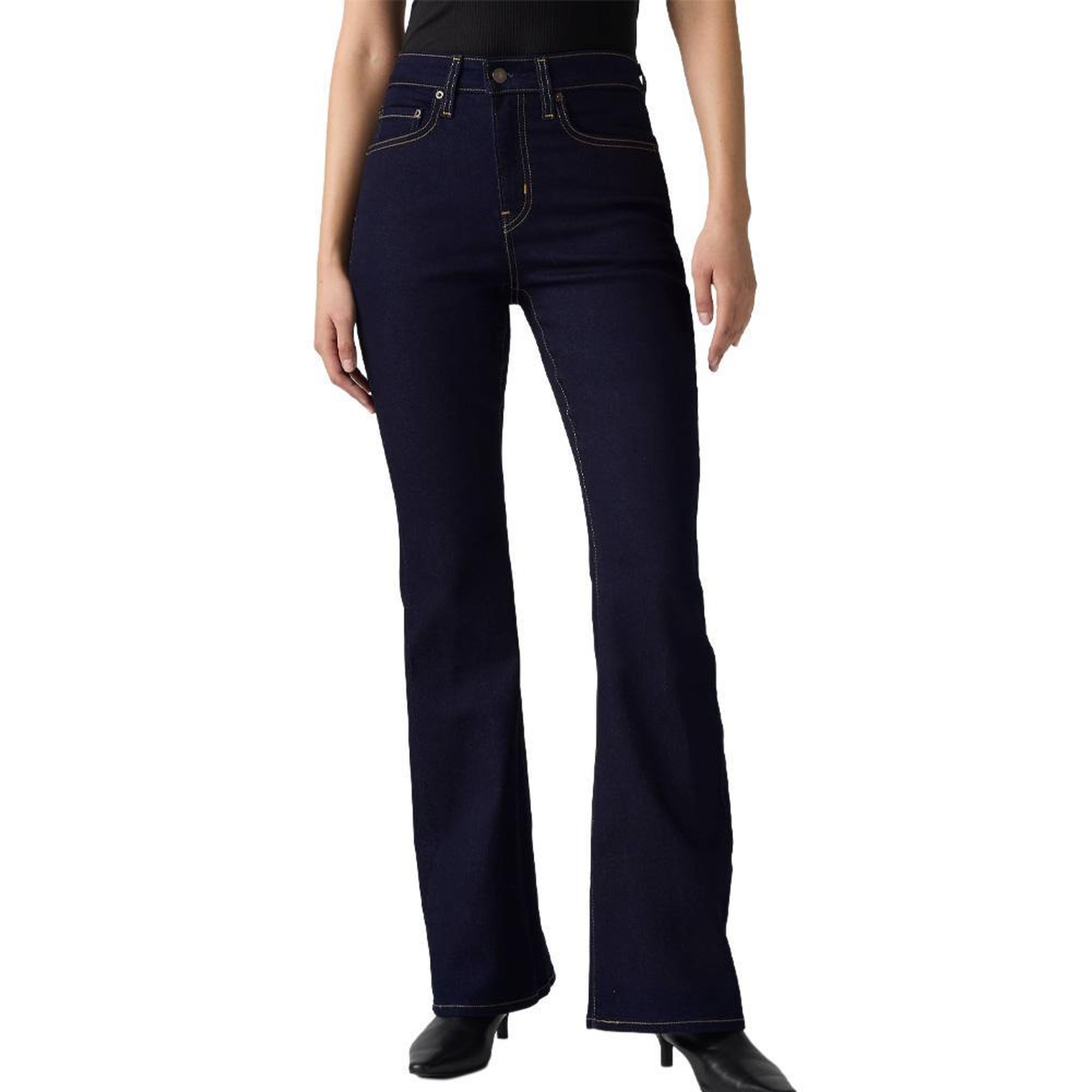 Voir la diapositive 2 : Levi's Jeans 726 bleu brut femme levi's flare