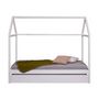 Voir la diapositive 3 : Paris Prix Lit Enfant Cabane  Sunny  90x200cm Blanc