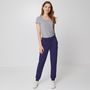 Voir la diapositive 1 : INEXTENSO Pantalon de jogging bleu femme