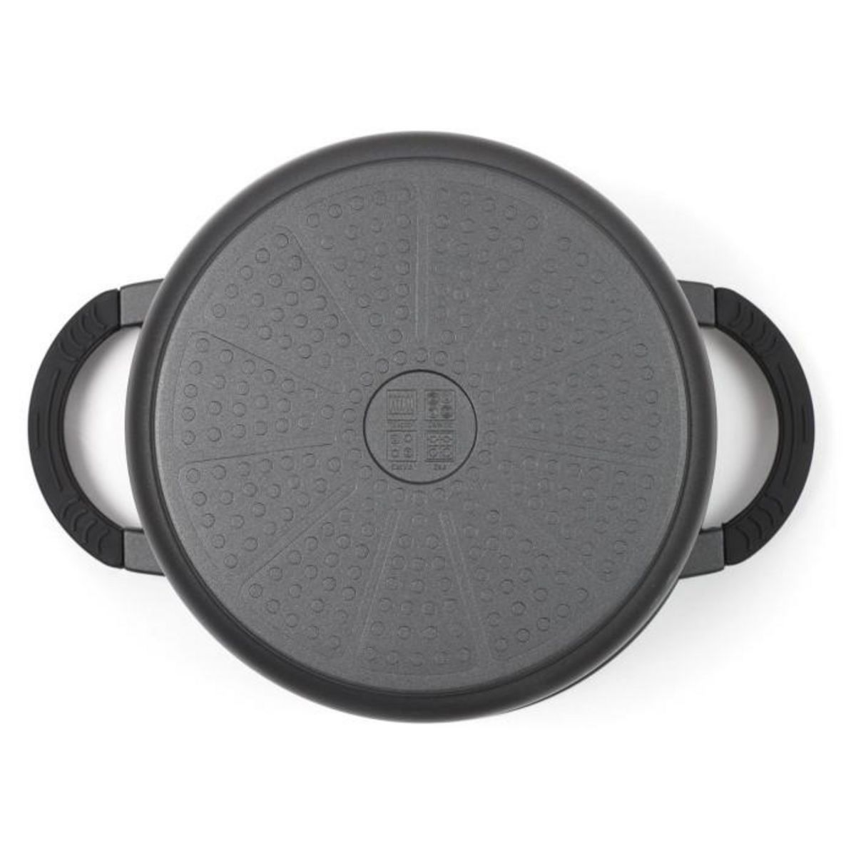 Paris Prix Faitout Aluminium  Fonte  24cm Noir