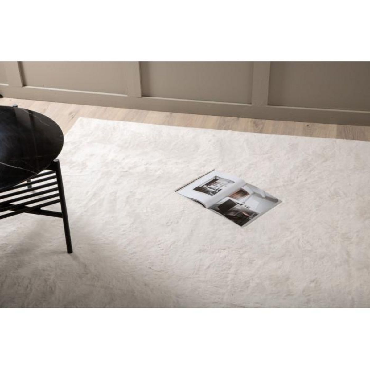 Paris Prix Tapis Design  Nina  160x230cm Blanc