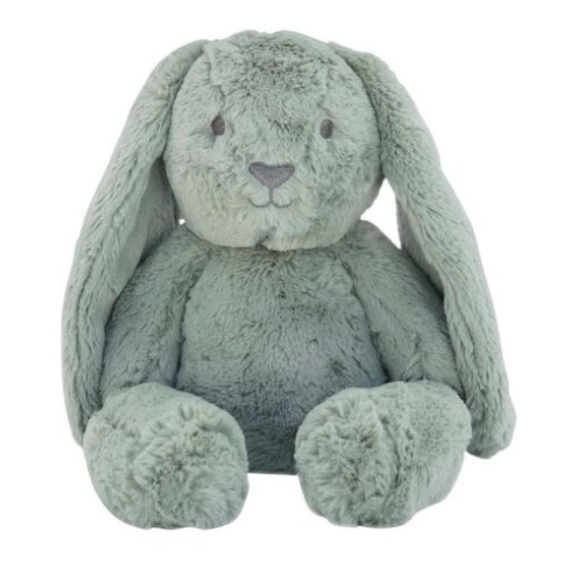 BB&CO Peluche ultra douce lapin 40 cm - Sauge
