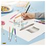 Voir la diapositive 5 : BIC Etui de 24 crayons de couleur effaçables Kids Evolution Illusion