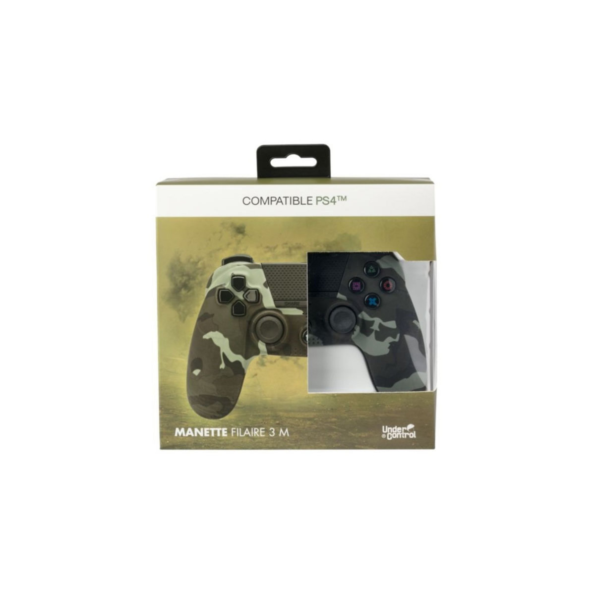 PROXIMA Manette filaire camouflage PS4