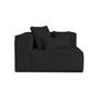 Voir la diapositive 5 : LISA DESIGN Colombine - module d'assise gauche - en velours côtelé