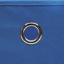 Voir la diapositive 5 : VIDAXL Boîtes de rangement avec couvercles 4 pcs 28x28x28 cm Bleu