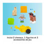 Voir la diapositive 5 : FISHER PRICE FISHER-PRICE Little People-L'écurie des Joyeux Chevaux avec 6 éléments - Fisher-Price - HWR84