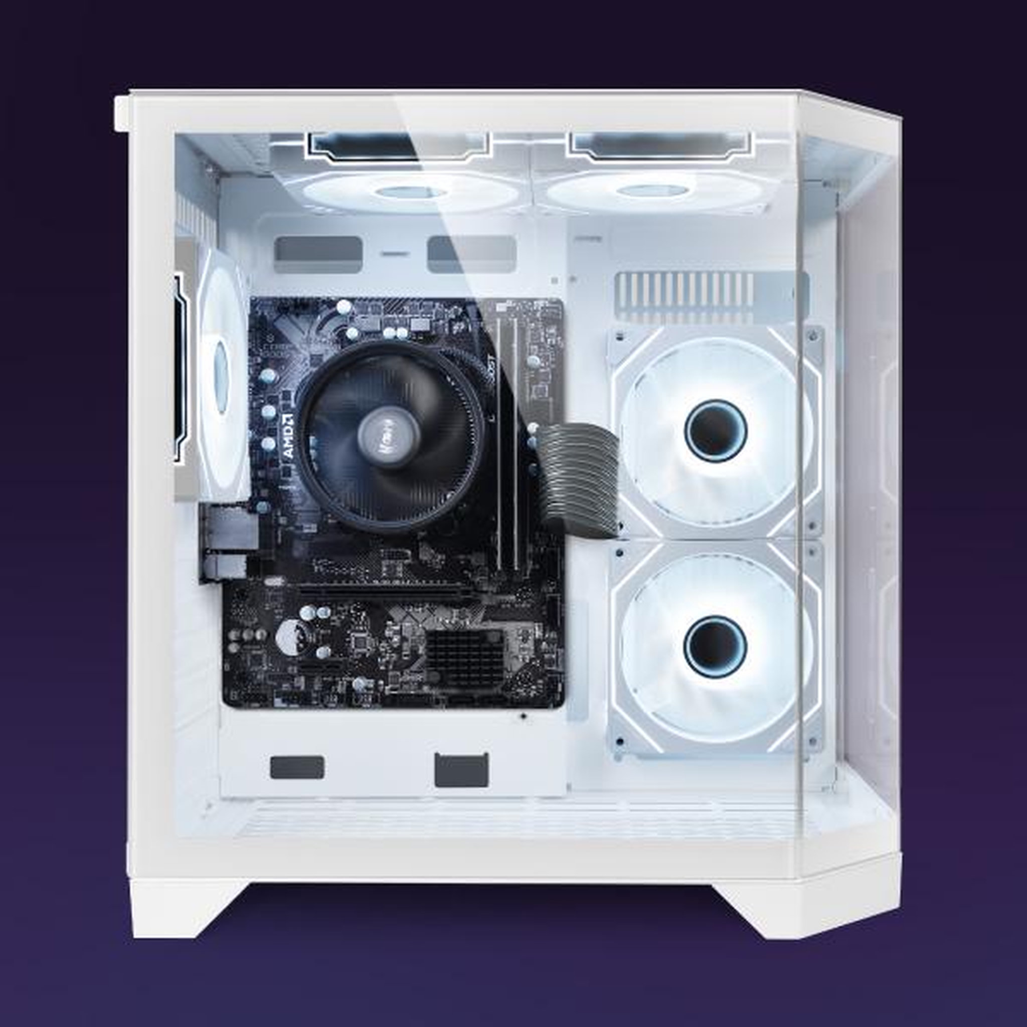 Voir la diapositive 2 : VIBOX PC Gamer - Ryzen 3 3200G, Graphiques intégrés, 16 Go RAM, 500 Go SSD, Linux, WiFi