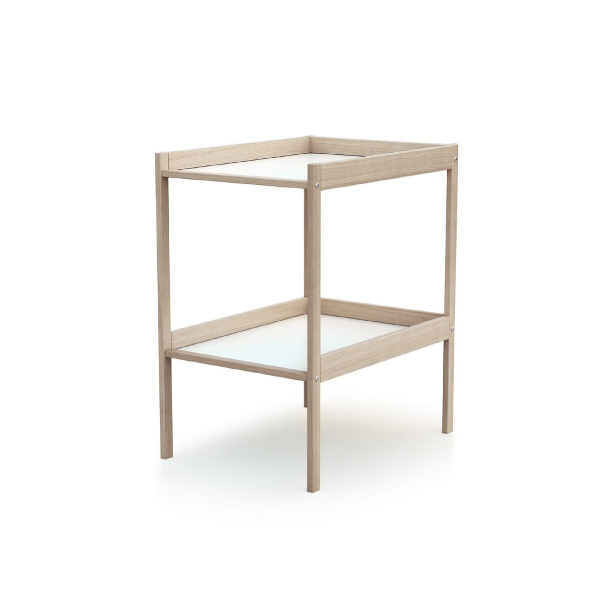 AT4 Chambre bébé lit et table à langer en bois