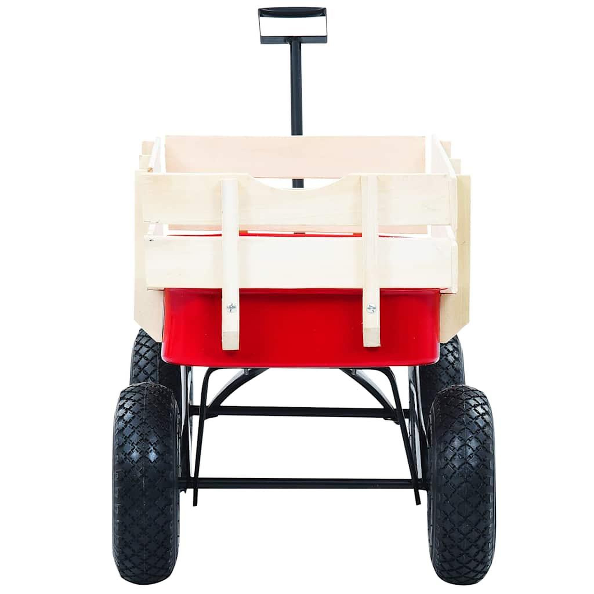 Voir la diapositive 5 : VIDAXL Chariot a main 150 kg rouge