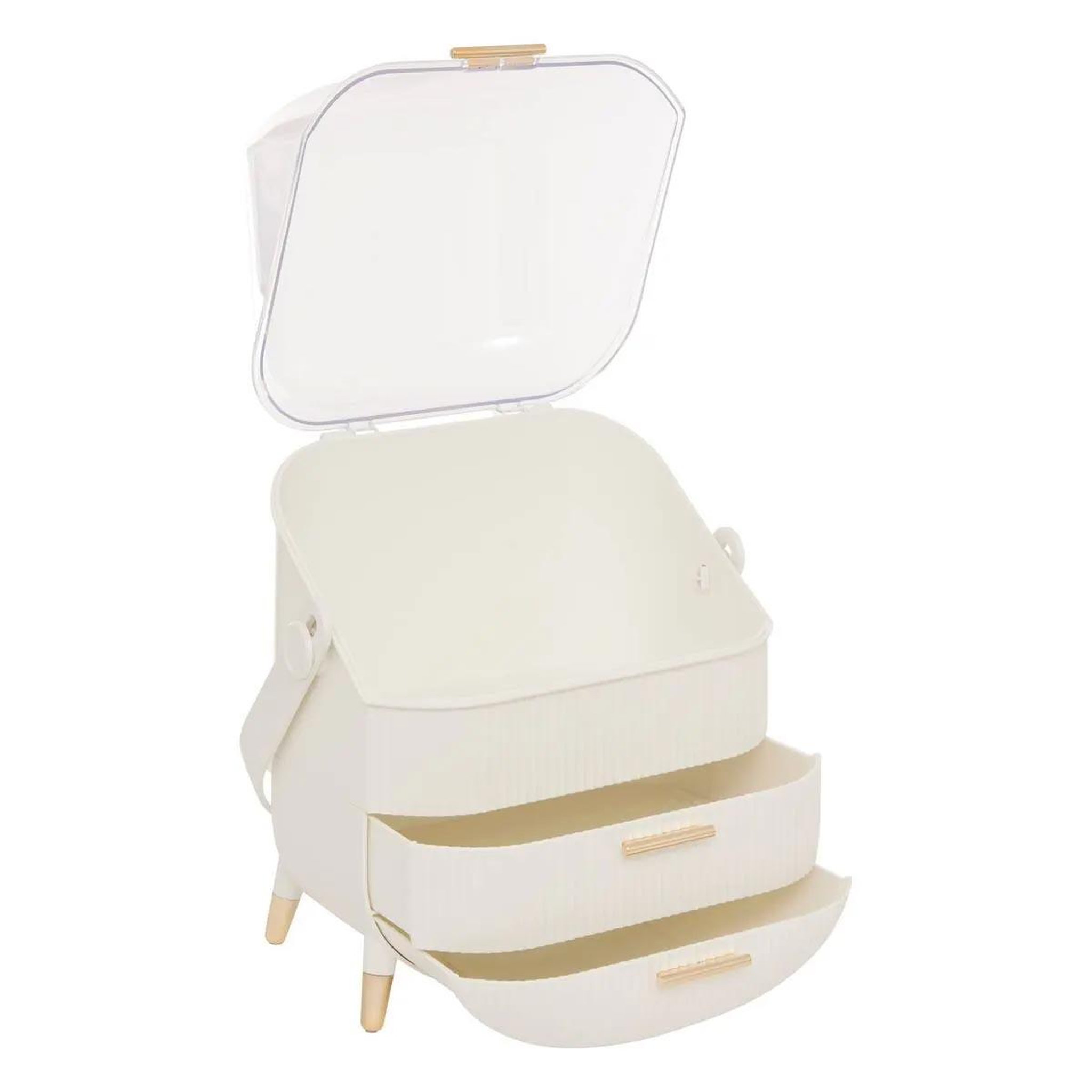 Voir la diapositive 2 : FIVE Organiseur bulle 3 tiroirs  alba  38cm beige