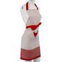 Voir la diapositive 2 : ATMOSPHERA Tablier de Cuisine  Poulette  60x80cm Multicolore