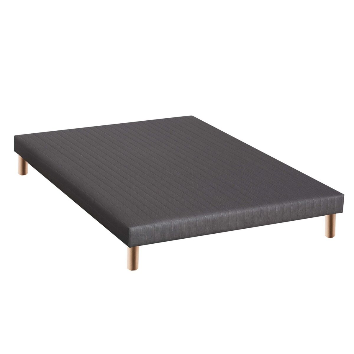 IDLITERIE Sommier à latte 3d gris anthracite