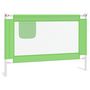 Voir la diapositive 2 : VIDAXL Barriere de securite de lit d'enfant Vert 100x25 cm Tissu