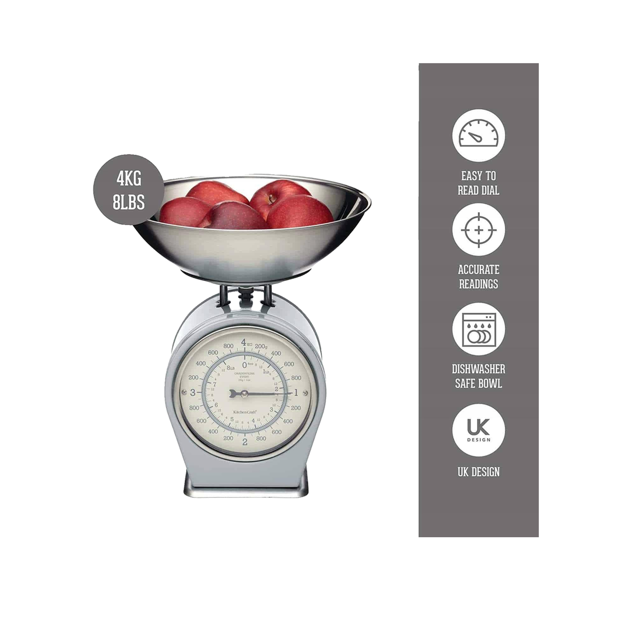 Voir la diapositive 2 : CRAFT Balance de cuisine Craft living nostalgia couleur cream
