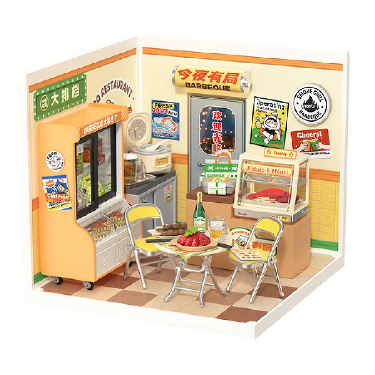 ROBOTIME Super Creator - Night out food stall