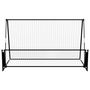 Voir la diapositive 3 : VIDAXL But de football de rebondissement 2 en 1 202x104x120 cm Acier