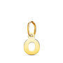 Voir la diapositive 1 : L'ATELIER D'AZUR Pendentif Or 18 Carats 750 Jaune - Initiale Lettre  O  - Chaine Offerte