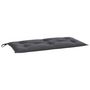 Voir la diapositive 2 : VIDAXL Coussin de banc de jardin anthracite 100x50x7 cm tissu oxford