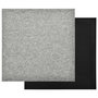 Voir la diapositive 4 : VIDAXL Dalles de tapis de sol 20 pcs 5 m^2 50x50 cm Gris clair