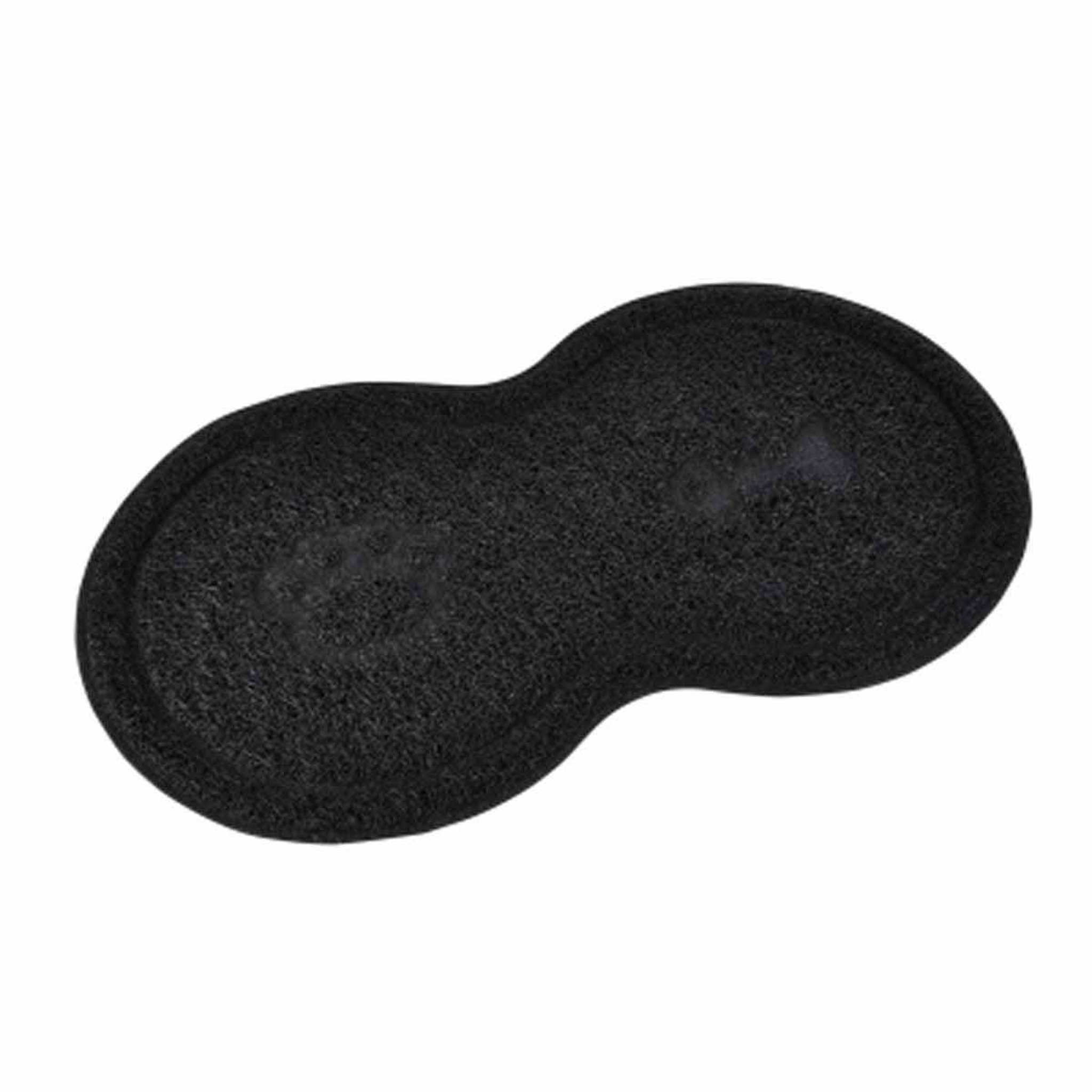 LOVE STORY Tapis repas pour chien & chat  double  46cm noir