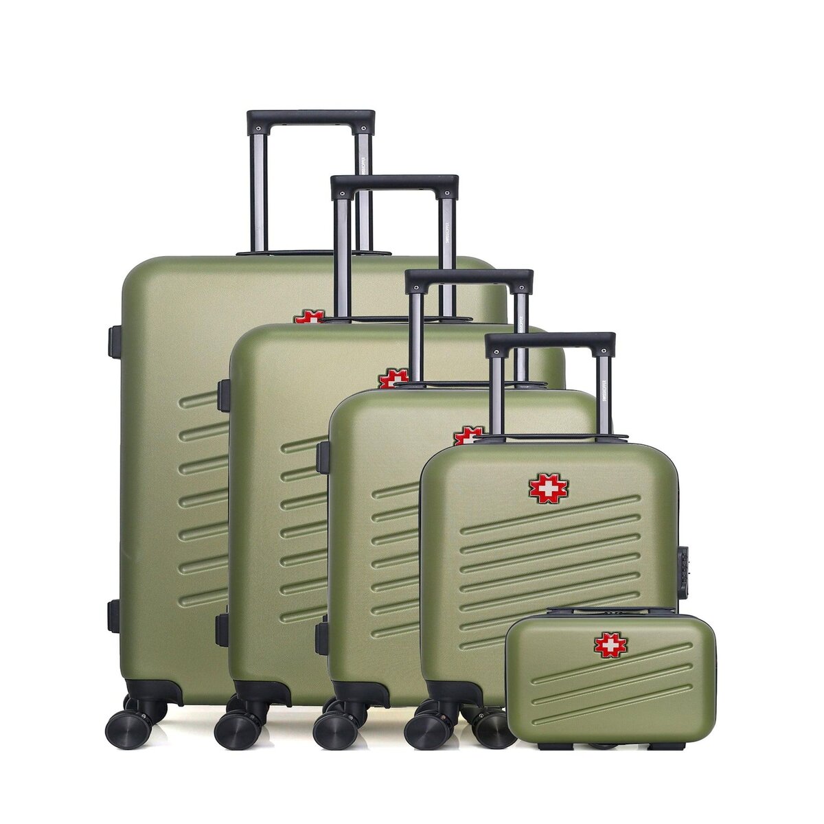 SWISS KOPPER SWISS KOPPER - Set de 5 Valises ZURICH-U 75 cm 4 Roues