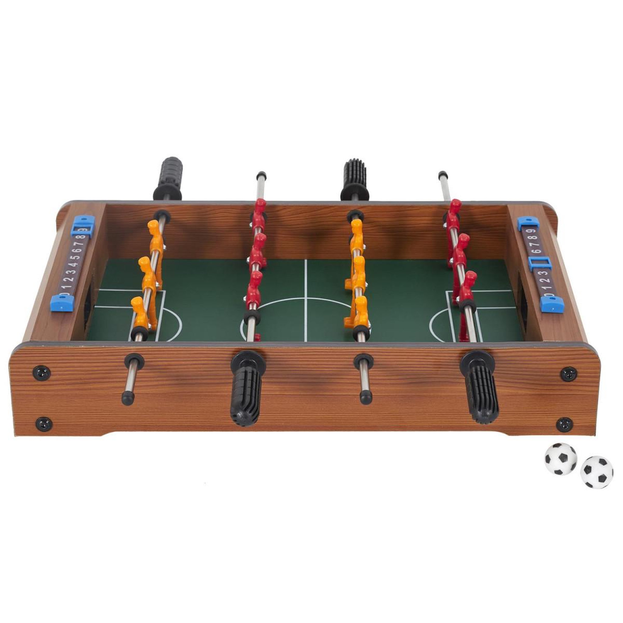 Voir la diapositive 2 : MISTER GADGET Jeu de Table  Baby-Foot  51cm Naturel