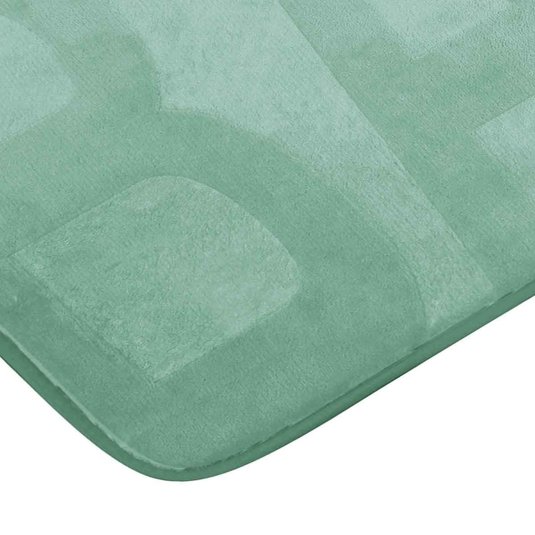 Voir la diapositive 2 : Douceur d'Intérieur Tapis de bain microfibre  relief  45x75cm tilleul