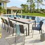 Voir la diapositive 2 : HESPERIDE Table de jardin extensible Evasion en aluminium