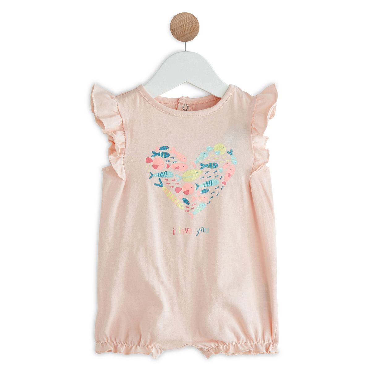 INEXTENSO Combishort bébé fille