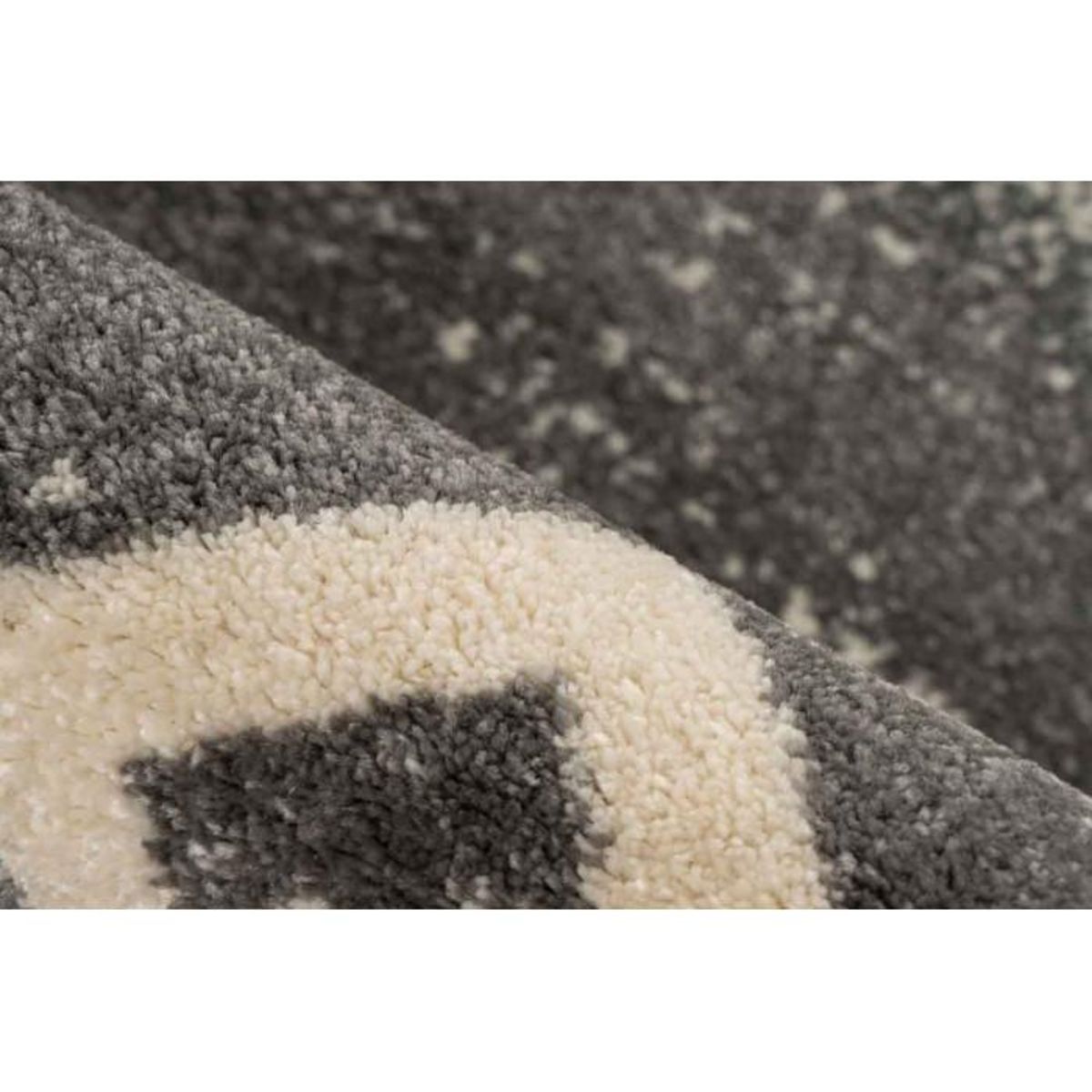 Paris Prix Tapis Tissé Imprimé Ethnique  Naila  Gris