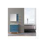Voir la diapositive 1 : WILSA Ensemble de salle de bain bleu 80 cm