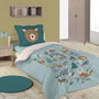Voir la diapositive 1 : Lovely Casa Housse de couette 140x200 Saturnin + 1 taie coton 57 fils
