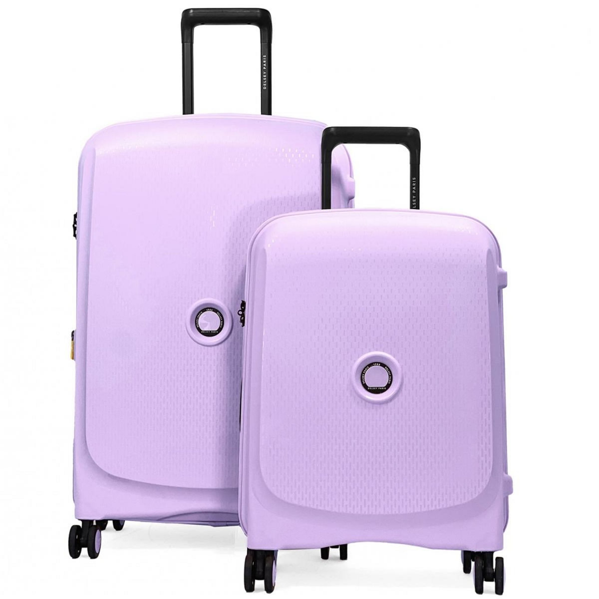 Delsey Lot 2 valises rigides Beaumont cabine 55cm et soute 71cm TSA