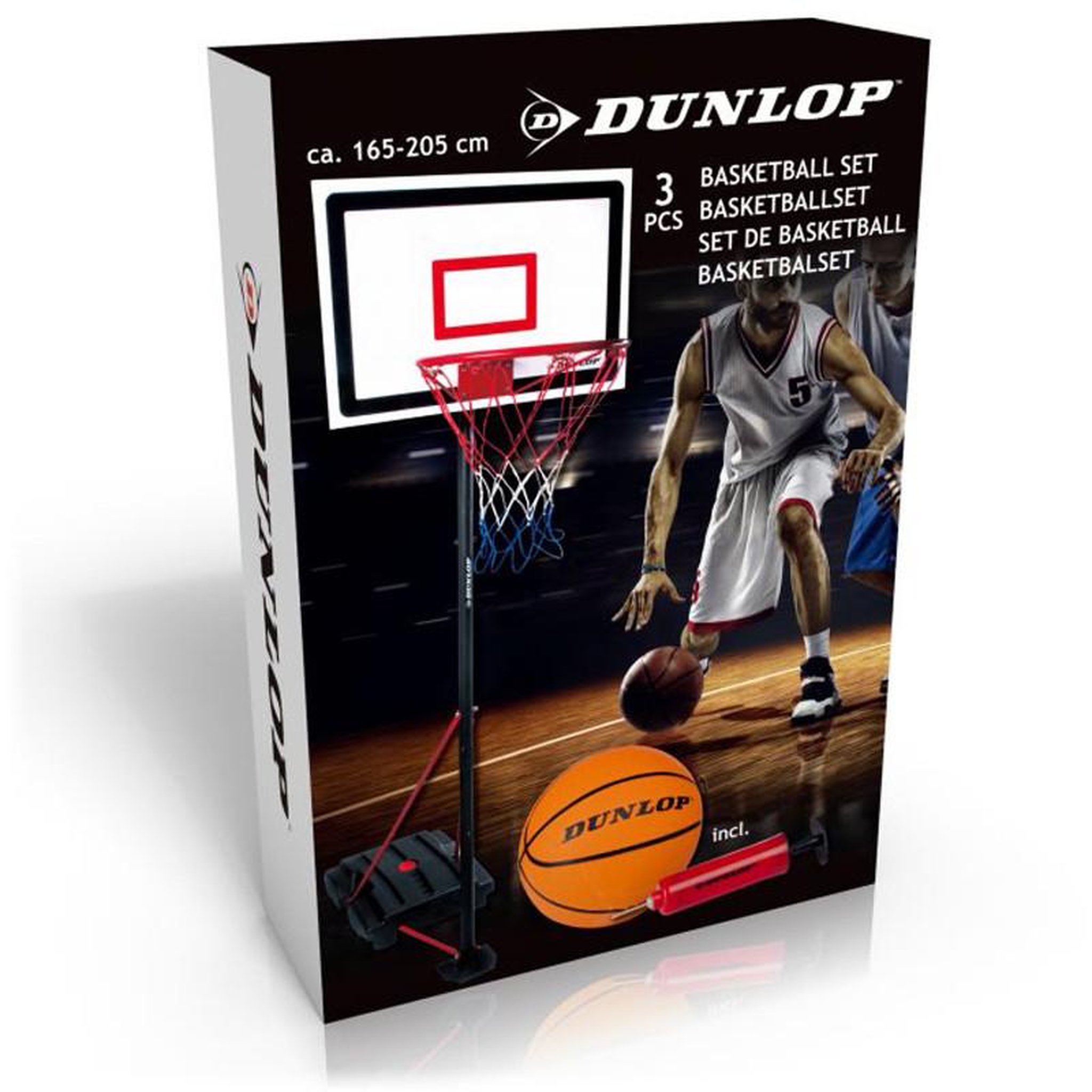 Edco SET DE BASKETBALL 3PCS DUNLOP EDCO EDO871125222873