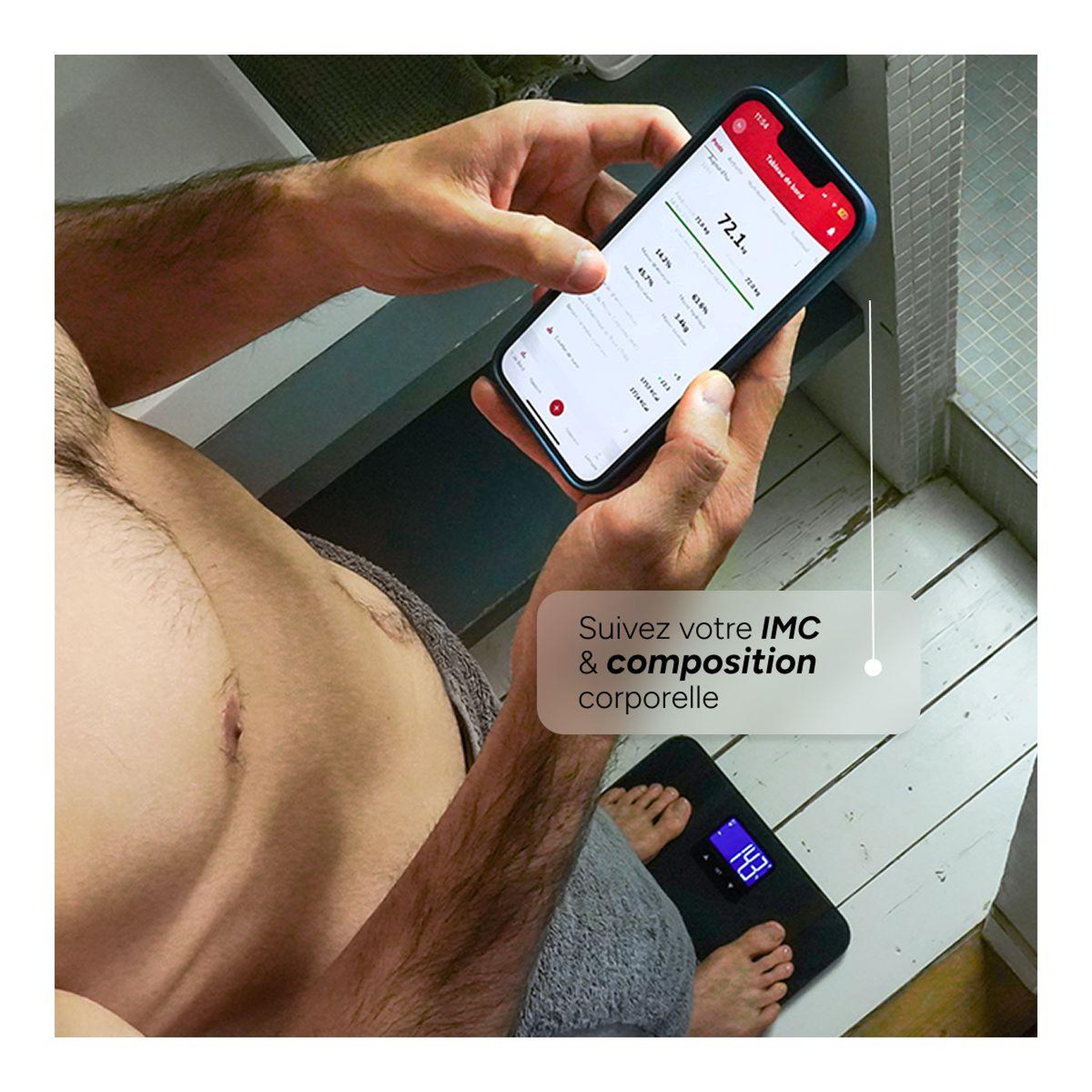 Voir la diapositive 3 : Terraillon Pèse personne connecté master coach utra