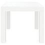 Voir la diapositive 4 : VIDAXL Table de jardin blanc 59x47x40 cm PP