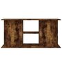 Voir la diapositive 5 : VIDAXL Support pour aquarium chêne fumé 121x41x58 cm bois d ingénierie