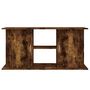 Voir la diapositive 5 : VIDAXL Support pour aquarium chêne fumé 121x41x58 cm bois d ingénierie