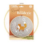 Voir la diapositive 4 : Graine créative Kit broderie décorative renard