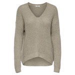 JACQUELINE DE YONG Pull Beige Femme JDY Megan. Coloris disponibles : Beige