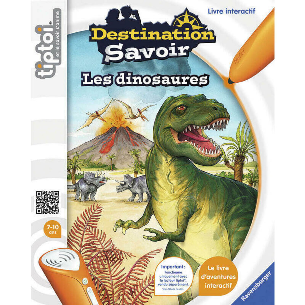RAVENSBURGER Tiptoi - Tout savoir sur les dinosaures