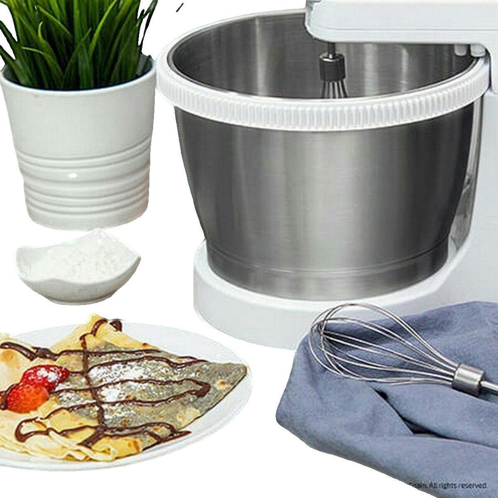 Voir la diapositive 3 : CECOTEC Batteur Cecotec PowerTwist 500 Steel