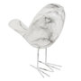 Voir la diapositive 1 : ATMOSPHERA Statuette Oiseau en Céramique  Olen  19cm Blanc